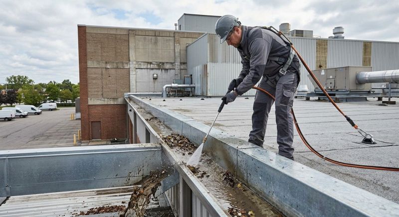 Business Gutter Cleaning in Mcdonough, GA
