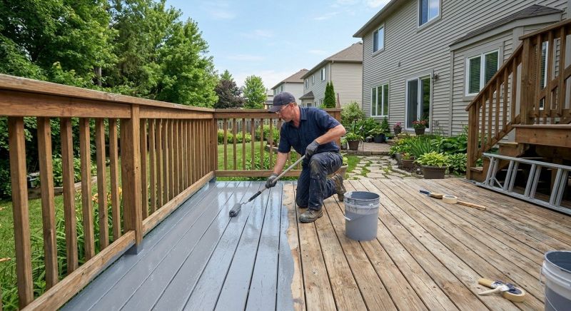 Deck Waterproofing in Kansas City, KS