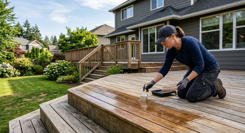 Deck Waterproofing in Kansas City, KS