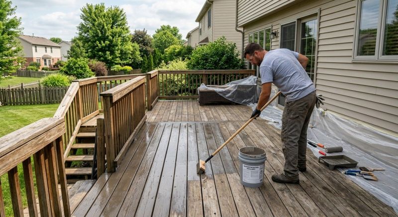 Deck Waterproofing in Kansas City, KS