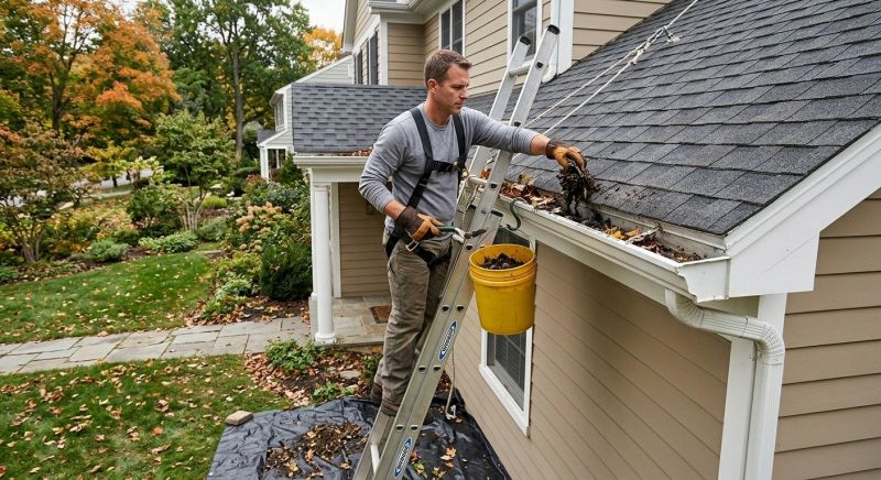 Gutter Leaves Removal in Annapolis, MD
