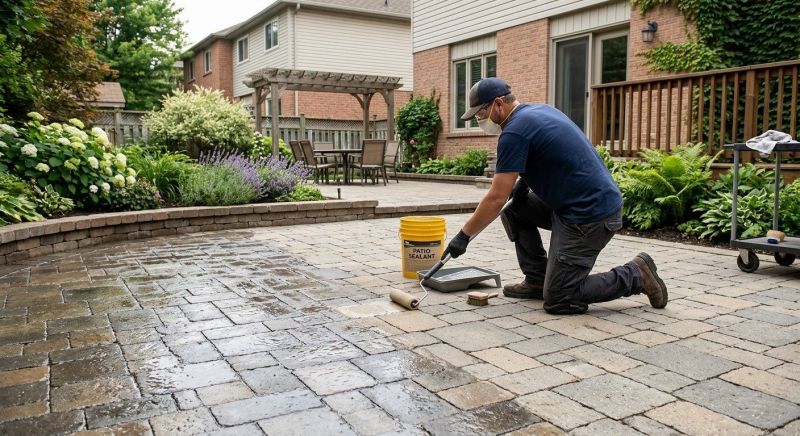 Hardscape Sealing in Kansas City, KS
