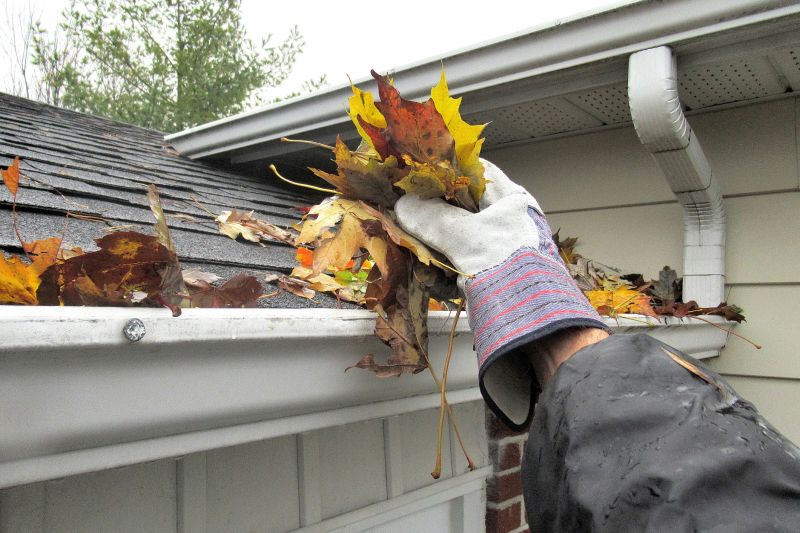 Rain Gutter Clearing in Richmond, VA
