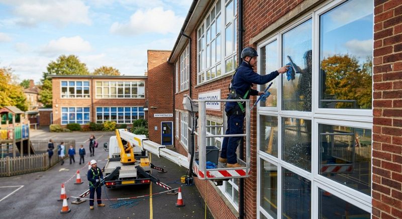 School Window Cleaning in Denver County, CO