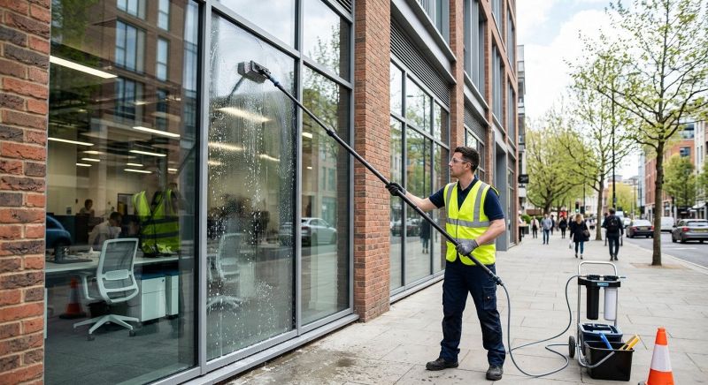 Shopping Mall Window Cleaning in Denver County, CO