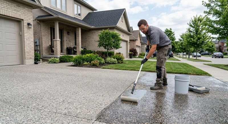 Sidewalk Concrete Sealing in Redmond, WA